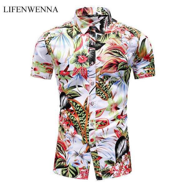 lifenwenna shirt men summer fashion personality printed short sleeve s casual plus size beach hawaiian flower 210721, White;black
lifenwenna shirt men summer fashion personality printed short sleeve s casual plus size beach hawaiian flower 210721, White;black