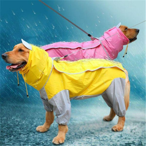 dog apparel small medium large raincoat jumpsuit clothes waterproof rain coat pet jacket
dog apparel small medium large raincoat jumpsuit clothes waterproof rain coat pet jacket