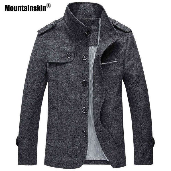 mountainskin winter autumn men's wool jacket men's casual stand collar jacket solid loose coat male brand clothing m~4xl sa803 y11, Black;brown
mountainskin winter autumn men's wool jacket men's casual stand collar jacket solid loose coat male brand clothing m~4xl sa803 y11, Black;brown