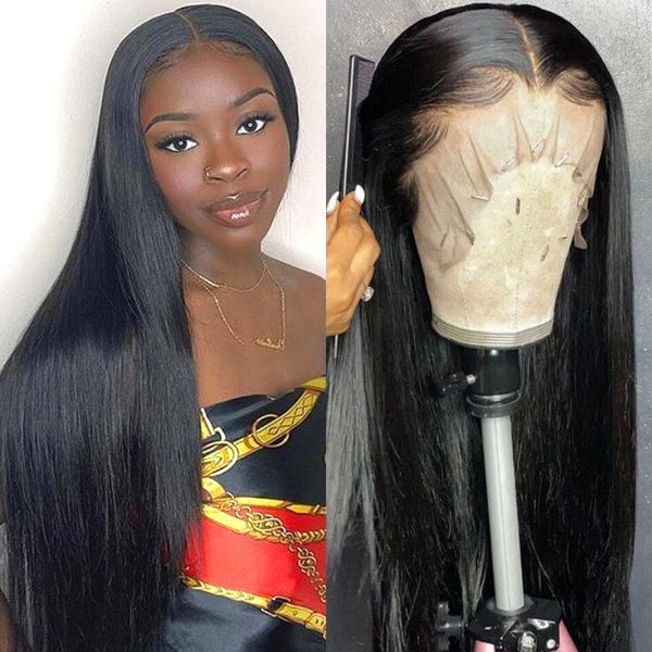transparent lace frontal wigs straight front wig t part remy brazilian human hair for black women1, Black;brown
transparent lace frontal wigs straight front wig t part remy brazilian human hair for black women1, Black;brown