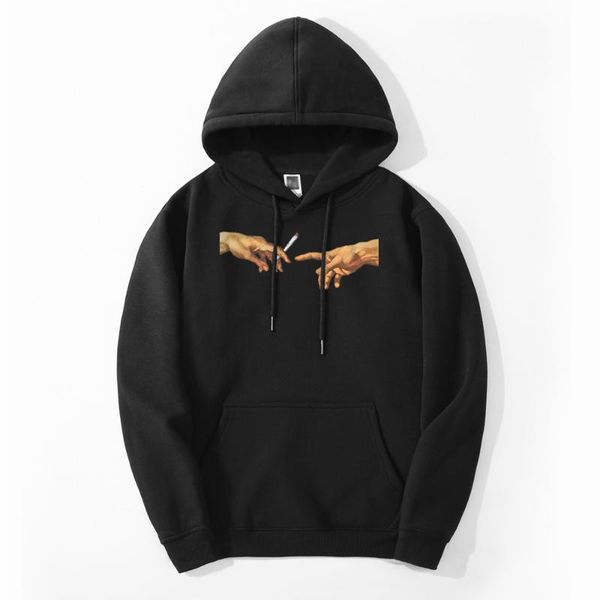 men's hoodies & sweatshirts funny article smoke harajuku casual 2021 winter simple thick sweatshirt hoodie fleece pullovers warm street, Black
men's hoodies & sweatshirts funny article smoke harajuku casual 2021 winter simple thick sweatshirt hoodie fleece pullovers warm street, Black