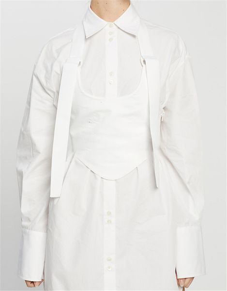 pants Msxu fashionable casual corset work female office blouse two-piece dress shirt, White
pants Msxu fashionable casual corset work female office blouse two-piece dress shirt, White