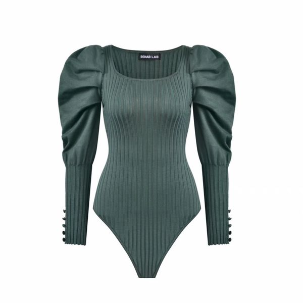 women's jumpsuits & rompers retro puff sleeve knitted bodysuits women slim long one-piece sweater autumn high street knitwear, Black;white
women's jumpsuits & rompers retro puff sleeve knitted bodysuits women slim long one-piece sweater autumn high street knitwear, Black;white