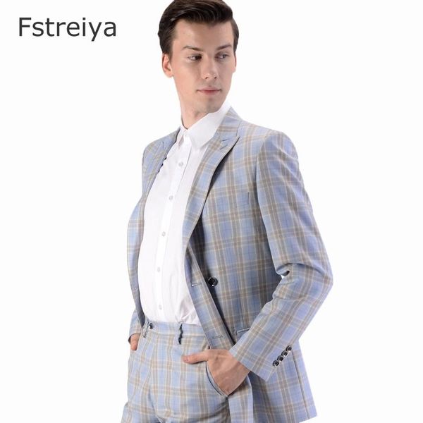 men's suits & blazers custom made men double breasted checked slim fit suit coustume homme wool clothing 2 pieces customized wedding fo, White;black
men's suits & blazers custom made men double breasted checked slim fit suit coustume homme wool clothing 2 pieces customized wedding fo, White;black