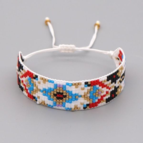charm bracelets miyuki femme boho for women evil eye jewellery friendship handmade jewelry women's accessories, Golden;silver
charm bracelets miyuki femme boho for women evil eye jewellery friendship handmade jewelry women's accessories, Golden;silver