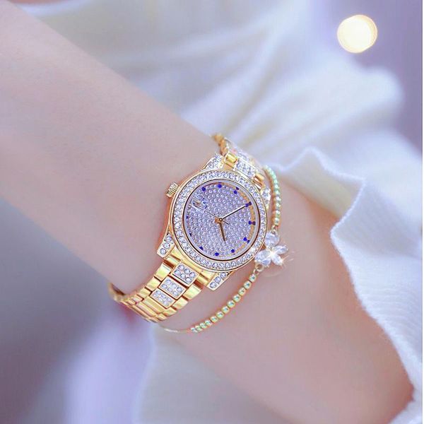 wristwatches watch for women luxury business calendar large dial full of diamonds waterproof quartz steel strap wrist relogio feminino, Slivery;brown
wristwatches watch for women luxury business calendar large dial full of diamonds waterproof quartz steel strap wrist relogio feminino, Slivery;brown