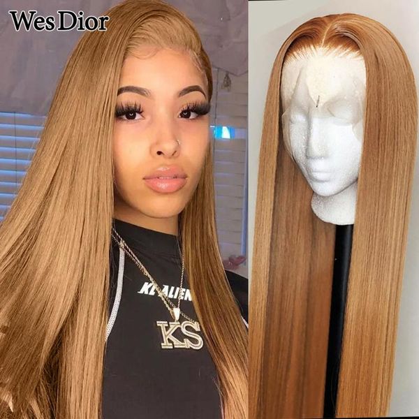 honey blonde color remy brazilian straight lace front human hair wig 8 - 30 inch ombre brown frontal wigs for black women, Black;brown
honey blonde color remy brazilian straight lace front human hair wig 8 - 30 inch ombre brown frontal wigs for black women, Black;brown