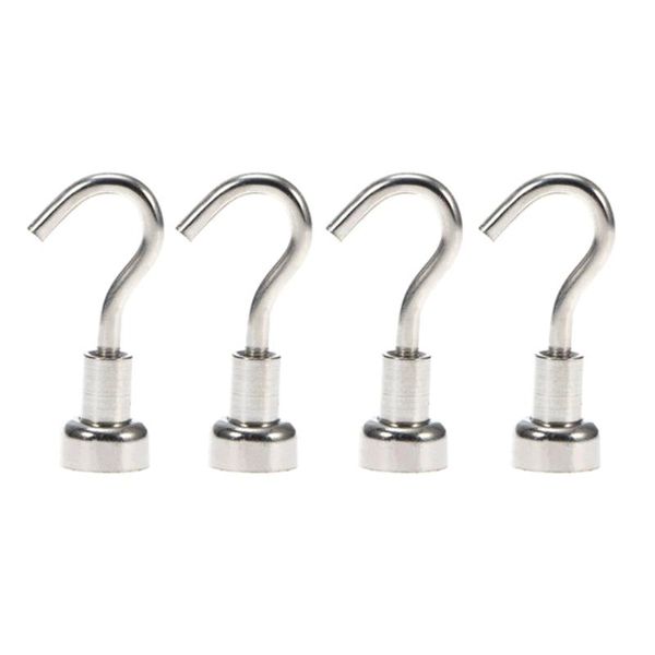 4pcs magnetic hooks powerful heavy duty neodymium magnet refrigerator surfaces not scratch clh@8 & rails
4pcs magnetic hooks powerful heavy duty neodymium magnet refrigerator surfaces not scratch clh@8 & rails