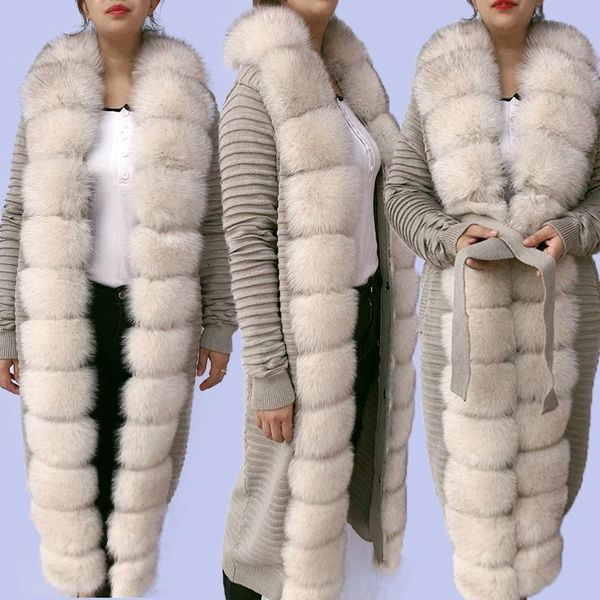 women's fur & faux 20 coat female autumn real collar jacket vest natural knitted needlework, Black
women's fur & faux 20 coat female autumn real collar jacket vest natural knitted needlework, Black
