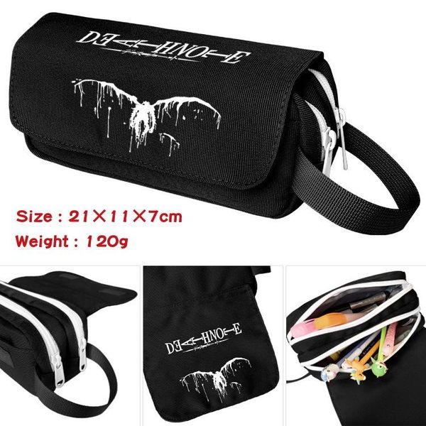 pencil cases anime death note handerbag large capacity case oxford canvas box school office pen bag
pencil cases anime death note handerbag large capacity case oxford canvas box school office pen bag