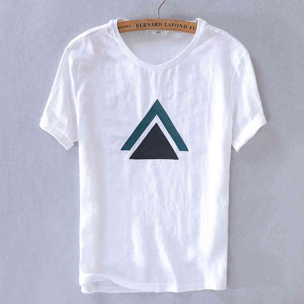 men's t-shirts linen round neck casual t-shirt fashion embroidery trend white short-sleeved t shirt brand tshirt male chemise duod, White;black
men's t-shirts linen round neck casual t-shirt fashion embroidery trend white short-sleeved t shirt brand tshirt male chemise duod, White;black