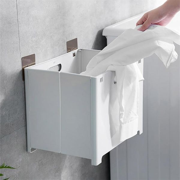 folding storage basket wall-mounted dirty clothes laundry wall hanging punch-& organization
folding storage basket wall-mounted dirty clothes laundry wall hanging punch-& organization