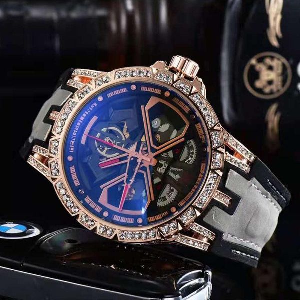 wristwatches mechanical watch for men rd logo mens automatic watches hollow gear design fashion relojes para hombre, Slivery;brown
wristwatches mechanical watch for men rd logo mens automatic watches hollow gear design fashion relojes para hombre, Slivery;brown
