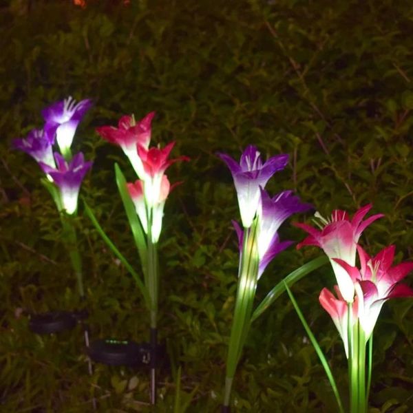 outdoor solar garden light waterproof led white lawn lights 3 lily fairy christmas decoration lamps
outdoor solar garden light waterproof led white lawn lights 3 lily fairy christmas decoration lamps