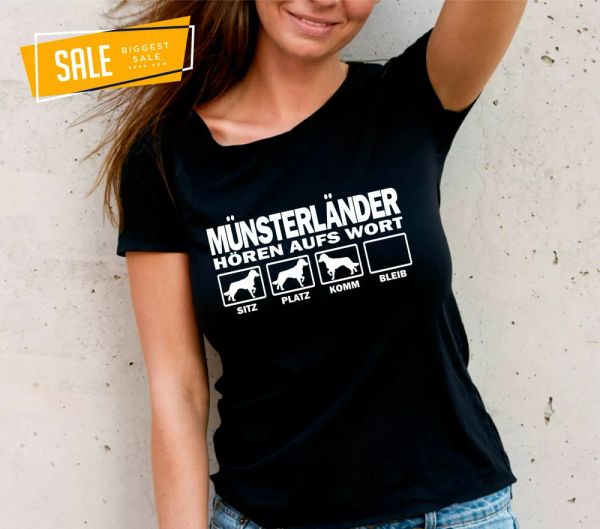 SALE Munster Countries Dog slogan hear the Letter Womens T-Shirt M Education, Mainly pictures
SALE Munster Countries Dog slogan hear the Letter Womens T-Shirt M Education, Mainly pictures