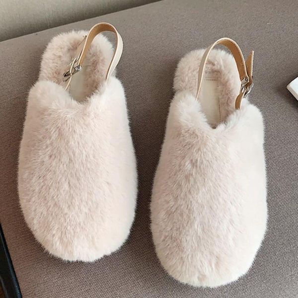slippers winter women furry mules shoes female flats flock flip flops fashion casual outside slides ladies fur, Black
slippers winter women furry mules shoes female flats flock flip flops fashion casual outside slides ladies fur, Black
