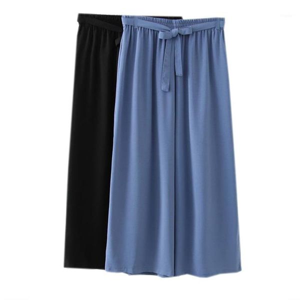 women's pants & capris fashion women wide leg 2021 spring summer casual elastic waist lace up loose trousers ladies solid color nine, Black;white
women's pants & capris fashion women wide leg 2021 spring summer casual elastic waist lace up loose trousers ladies solid color nine, Black;white