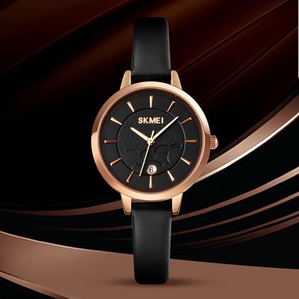 wristwatches skmei japanese quart movement ladies watch korean trend simple leather quartz automatic date waterproof 1705, Slivery;brown
wristwatches skmei japanese quart movement ladies watch korean trend simple leather quartz automatic date waterproof 1705, Slivery;brown