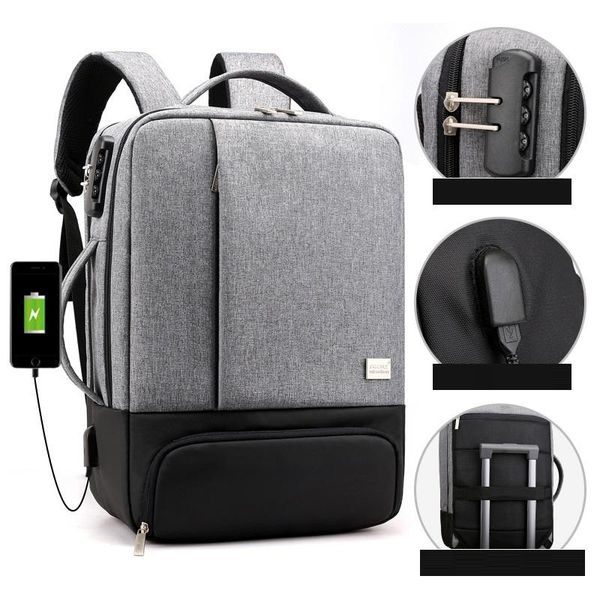 backpack for men splashproof 15.6 16 inch business can hand bag lappassword lock anti-theft travel teenage
backpack for men splashproof 15.6 16 inch business can hand bag lappassword lock anti-theft travel teenage