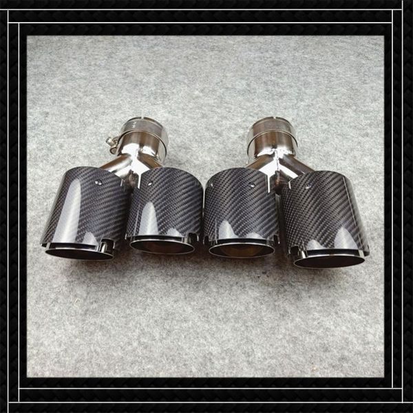 motorcycle exhaust system a pair y model twill glossy black dual muffler tips fit for all cars carbon fiber /stainless steel car accessories
motorcycle exhaust system a pair y model twill glossy black dual muffler tips fit for all cars carbon fiber /stainless steel car accessories