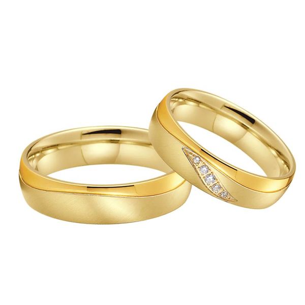 wedding rings genuine handmade fine jewelry alliances engagement couple stainless steel finger ring anel bague mariage anillos, Slivery;golden
wedding rings genuine handmade fine jewelry alliances engagement couple stainless steel finger ring anel bague mariage anillos, Slivery;golden