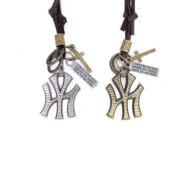 pendant necklaces jewelry statement pendants leather rope collares mujer choker colar alloy letter ny necklace gargantilha, Silver
pendant necklaces jewelry statement pendants leather rope collares mujer choker colar alloy letter ny necklace gargantilha, Silver