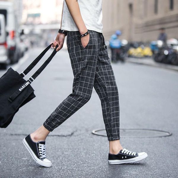 plaid pants men joggers streetwear summer ankle length harem trousers elastic waist loose plus size casual black men's
plaid pants men joggers streetwear summer ankle length harem trousers elastic waist loose plus size casual black men's