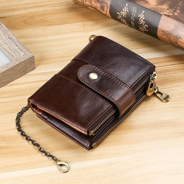 wallets brand vintage men's genuine leather short wallet hasp design key holders clutch purse with zipper pouch gift for men, Red;black
wallets brand vintage men's genuine leather short wallet hasp design key holders clutch purse with zipper pouch gift for men, Red;black