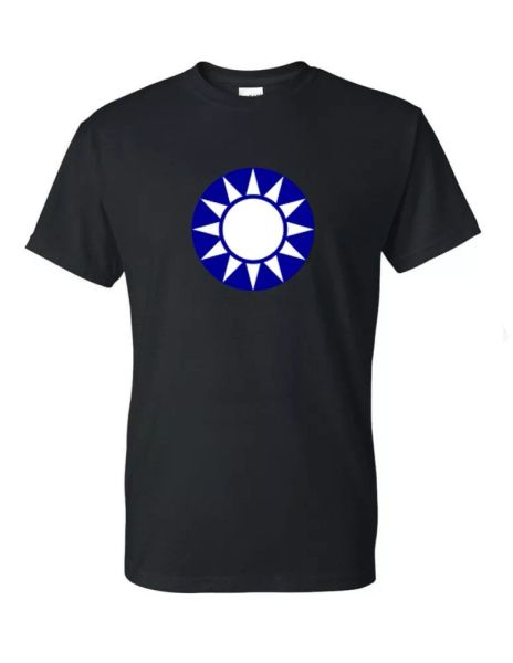 nationalist chinese air force roundel t-shirt china asia beijing macao blue tee, White;black
nationalist chinese air force roundel t-shirt china asia beijing macao blue tee, White;black