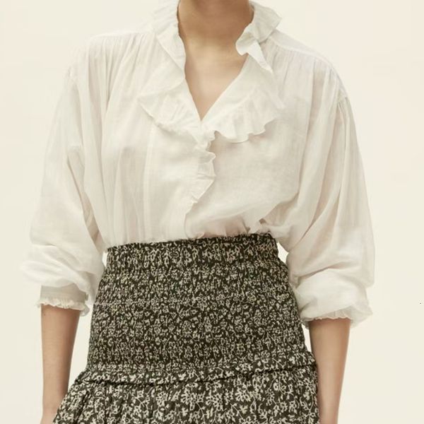 suit women simple ruffles trim blosue lady long sleeve shirt female office wear blouses and shirts 2021, White;black
suit women simple ruffles trim blosue lady long sleeve shirt female office wear blouses and shirts 2021, White;black
