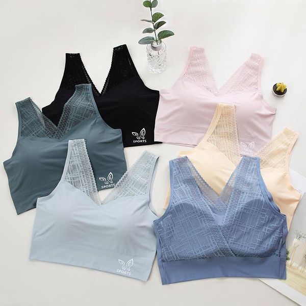 underwear women v-neck gather lace without steel ring bra latex seamless yoga sports ladies running fitness vest tube h52 outfit
underwear women v-neck gather lace without steel ring bra latex seamless yoga sports ladies running fitness vest tube h52 outfit