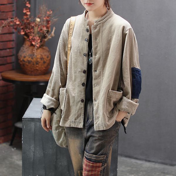 fall art style women manga long casual and double-back-loose double-pocket jackets velvet jacket d409 clothes, Black;brown
fall art style women manga long casual and double-back-loose double-pocket jackets velvet jacket d409 clothes, Black;brown