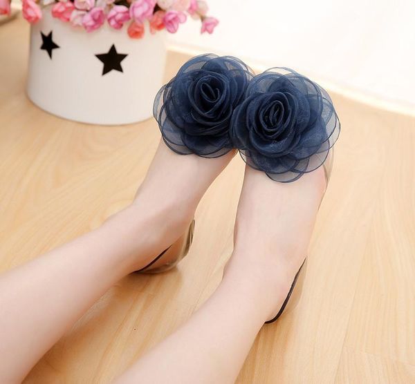 jelly sandals women's flat bottom summer camellia lace fish mouthflatbottomcrystal shoes slippers, Black
jelly sandals women's flat bottom summer camellia lace fish mouthflatbottomcrystal shoes slippers, Black