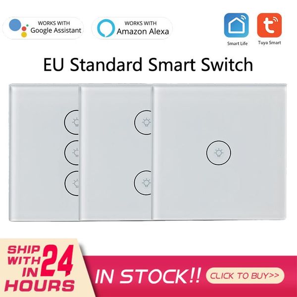 smart home control tuya life glass panel eu standard touch switch zero live wire voice light wireless wall intelligence
smart home control tuya life glass panel eu standard touch switch zero live wire voice light wireless wall intelligence