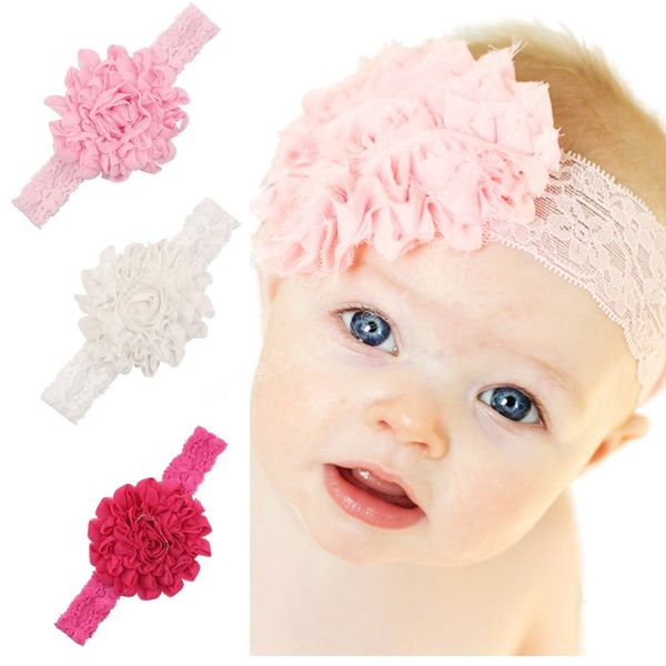 lovely handmade chiffon flower infant elastic hairband solid color lace headband kids hair accessories clothing ornaments, Slivery;white
lovely handmade chiffon flower infant elastic hairband solid color lace headband kids hair accessories clothing ornaments, Slivery;white