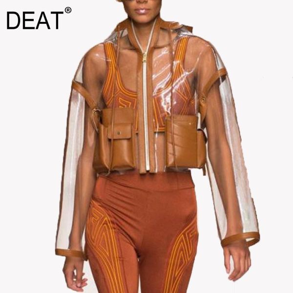 turn-down collar full sleeves pvc patchwork pu leather pockets spliced kahki color wide jacket female tv81316 women's jackets, Black;brown
turn-down collar full sleeves pvc patchwork pu leather pockets spliced kahki color wide jacket female tv81316 women's jackets, Black;brown