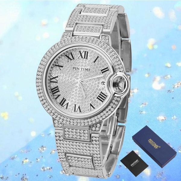 wristwatches luxury diamond women watches stainless steel gold bracelet ladies watch iced out crystal female clock zegarek damski reloj muje, Slivery;brown
wristwatches luxury diamond women watches stainless steel gold bracelet ladies watch iced out crystal female clock zegarek damski reloj muje, Slivery;brown