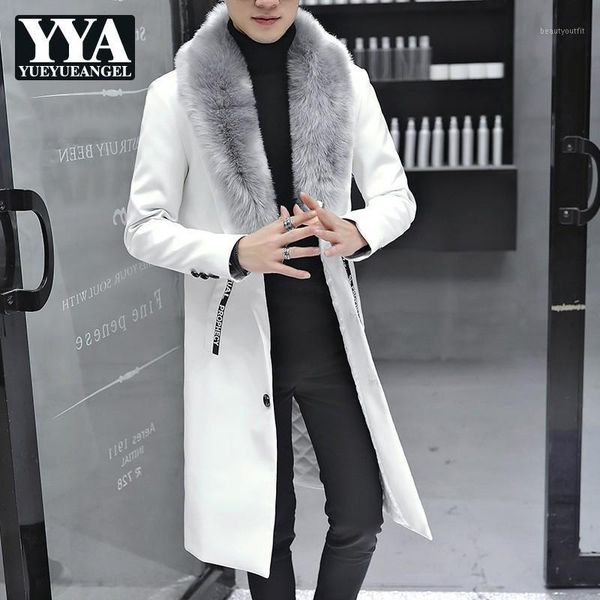 winter mens thick warm padded long trench coat slim fit fur collar pu leather overcoat single breasted high street windbreaker men's co, Tan;black
winter mens thick warm padded long trench coat slim fit fur collar pu leather overcoat single breasted high street windbreaker men's co, Tan;black