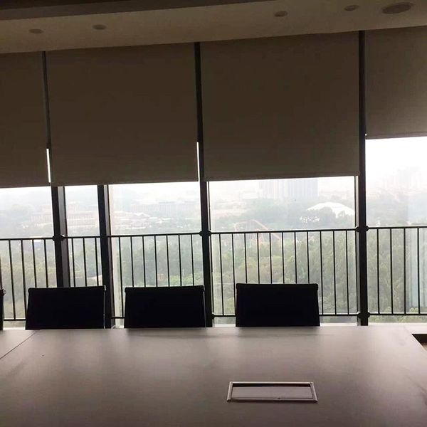 blinds silent motorized roller shade with sunscreen fabric , big size customed, compatible home automation
blinds silent motorized roller shade with sunscreen fabric , big size customed, compatible home automation