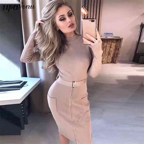autumn women's fashion solid color matching belt bodycon long sleeve round neck party dress wholesale vestidos 210524, Black;gray
autumn women's fashion solid color matching belt bodycon long sleeve round neck party dress wholesale vestidos 210524, Black;gray