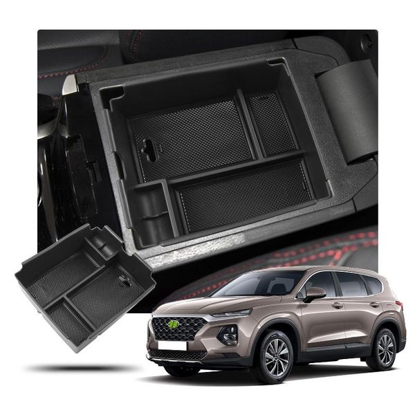 car organizer ruiya for santa fe tm 2021 armrest box storage central control container auto interior accessories black
car organizer ruiya for santa fe tm 2021 armrest box storage central control container auto interior accessories black