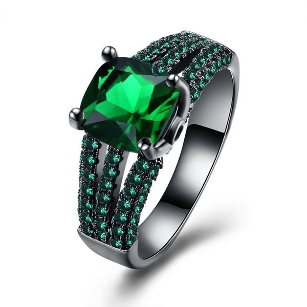 cluster rings vintage green cubic zirconia ring for women black gun plated dance fashion size 6 7 8 r2125, Golden;silver
cluster rings vintage green cubic zirconia ring for women black gun plated dance fashion size 6 7 8 r2125, Golden;silver