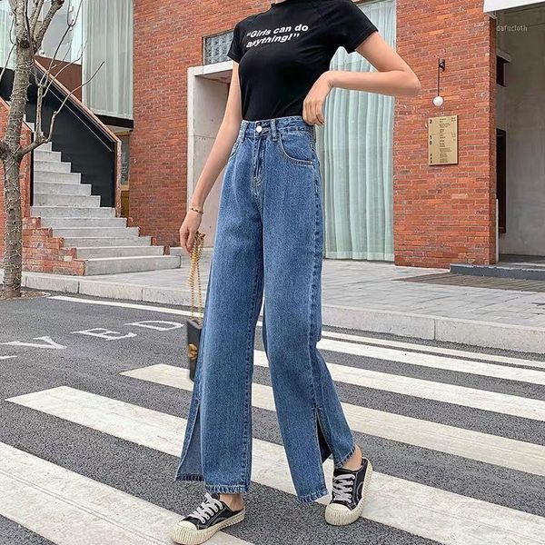 women's jeans woman pants denim autumn high waist 2021 loose straight pantalones vaqueros mujer, Blue
women's jeans woman pants denim autumn high waist 2021 loose straight pantalones vaqueros mujer, Blue