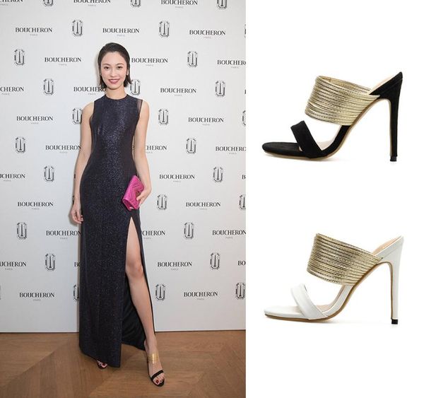 dress shoes 2021 women sandals celebrity wearing simple style pvc clear transparent strappy buckle high heels woman, Black
dress shoes 2021 women sandals celebrity wearing simple style pvc clear transparent strappy buckle high heels woman, Black