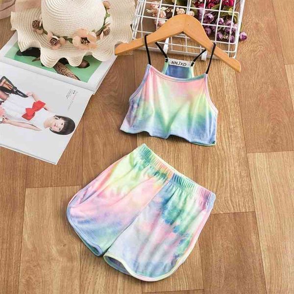 toddler girls sleeveless clothes set sportwear kids tie dye printed tracksuit straps tank vest short pants children rainbow, White
toddler girls sleeveless clothes set sportwear kids tie dye printed tracksuit straps tank vest short pants children rainbow, White