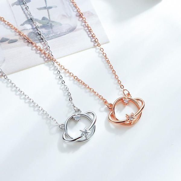 pendant necklaces fashion planet asteroid necklace for women simple clavicle chain personality small fresh gift, Silver
pendant necklaces fashion planet asteroid necklace for women simple clavicle chain personality small fresh gift, Silver