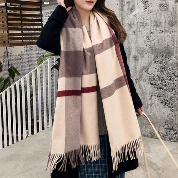 scarves women's autumn and winter style cashmere lovers warm scarf long plaid shawl tassel wraps female, Blue;gray
scarves women's autumn and winter style cashmere lovers warm scarf long plaid shawl tassel wraps female, Blue;gray
