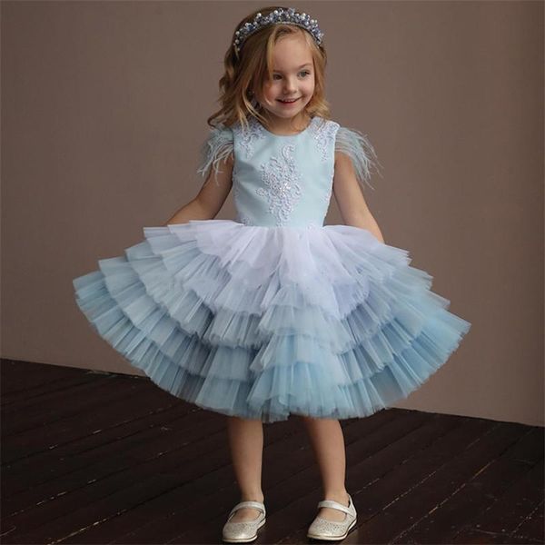 girl's dresses sky blue flower girl for weddings vestidos kids short pageant ball gowns feathers birthday girls, Red;yellow
girl's dresses sky blue flower girl for weddings vestidos kids short pageant ball gowns feathers birthday girls, Red;yellow