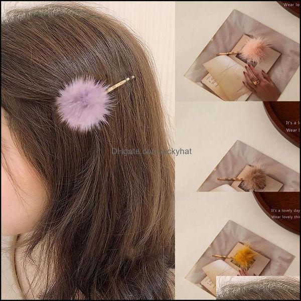 & jewelry jewelrymink fur pompom hairpins woman girls clips hairgrip barrettes hair aessories headwear drop delivery 2021 3lx4k, Golden;silver
& jewelry jewelrymink fur pompom hairpins woman girls clips hairgrip barrettes hair aessories headwear drop delivery 2021 3lx4k, Golden;silver