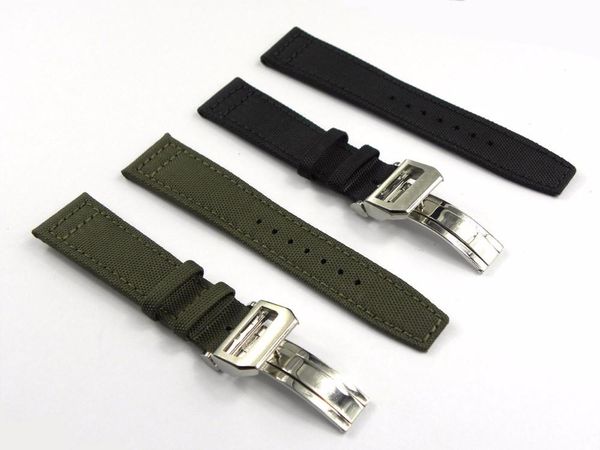 watch bands 20 21 22mm green black nylon fabric leather band wrist strap belt for 's watches/portugieser portuguese, Black;brown
watch bands 20 21 22mm green black nylon fabric leather band wrist strap belt for 's watches/portugieser portuguese, Black;brown